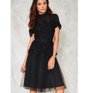 Nasty gal black dress